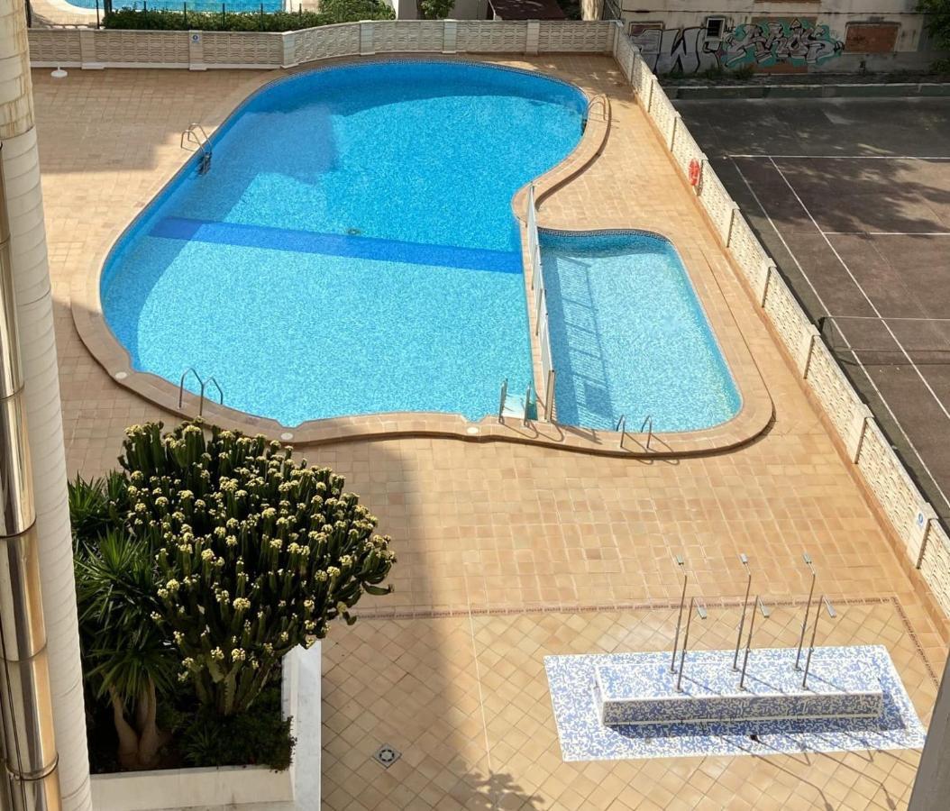 Apartamento Muy Coqueto En 1º Linea De Playa Playa de Gandia Eksteriør bilde